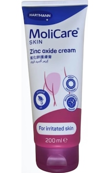 Molicare Skin Zinc Oxide Cream 200 ML Molicare Skin Zinc Oxide Cream 200 ML