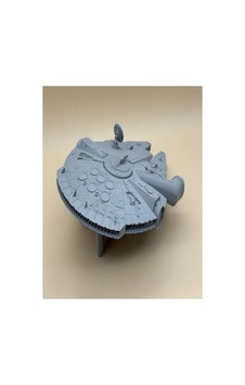3d Millennium Falcon Uzay Gemisi Maket 11 Parça Ve Stand 33cm
