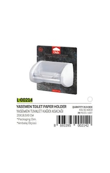 Qlux L-00214 Yasemen Kapaklı Wc Kağıtlık Diğer Qlux L-00214 Yasemen Kapaklı Wc Kağıtlık Diğer