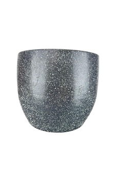 Bitki Tasarımı Ev Dekorasyon Aksesuar Gri Granit Toprak Saksı Saksılık Salon Çiçeklik - 19 Cm Belirtilmemis Bitki Tasarımı Ev Dekorasyon Aksesuar Gri Granit Toprak Saksı Saksılık Salon Çiçeklik - 19 Cm Belirtilmemis