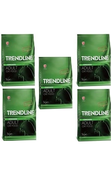 Trendline Tavuklu Yetiskin Kedi Maması 5 x 1 KG