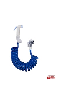 Plasyay Spiral Taharet Matik Hortum Seti 350 CM Mavi Plasyay Spiral Taharet Matik Hortum Seti 350 CM Mavi
