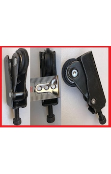 Lucido Sürgü Kapak Tekeri 8 Mm Ince Siyah Taşıyıcı Makara - Siyah Lucido Sürgü Kapak Tekeri 8 Mm Ince Siyah Taşıyıcı Makara - Siyah