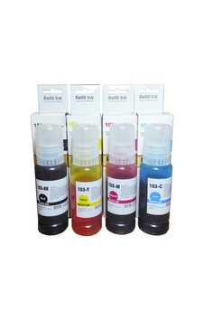 PERFIX T103B -103Y - 103M - 103C UYUMLU SET ŞİŞELİ MÜREKKE PERFIX T103B -103Y - 103M - 103C UYUMLU SET ŞİŞELİ MÜREKKE