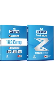 Zeduva Coğrafyanın Kodları AYT Coğrafya 1 Kitap 3 Kamp Video Ders Kitabı ve Soru Bankası Seti Zeduva Coğrafyanın Kodları AYT Coğrafya 1 Kitap 3 Kamp Video Ders Kitabı ve Soru Bankası Seti