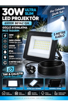 5 Metre Kablolu Tak Çalıştır 30w Ultra Slim Led Projektör 6500k Beyaz Işık Seyyar Led Projektör Aydınlatma Seyyar Aydınlatma Su Geçirmez Dış Mekan Siyah - 924524879 Siyah 5 Metre Kablolu Tak Çalıştır 30w Ultra Slim Led Projektör 6500k Beyaz Işık Seyyar Led Projektör Aydınlatma Seyyar Aydınlatma Su Geçirmez Dış Mekan Siyah - 924524879 Siyah