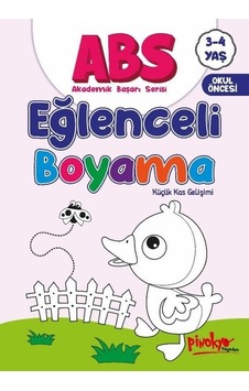 ABS Eğlenceli Boyama Küçük Kas Gelişimi 3 - 4 Yaş - Buçe Dayı - Pinokyo ABS Eğlenceli Boyama Küçük Kas Gelişimi 3 - 4 Yaş - Buçe Dayı - Pinokyo