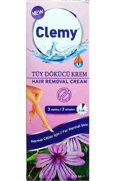 Clemy Normal Ciltler için Tüy Dökücü Krem 100 ML