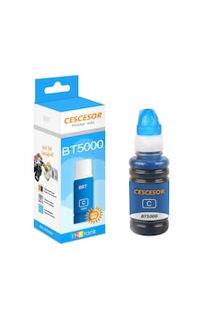 Cescesor Brother BT5000 Mavi Uyumlu Mürekkep 70 ML Cescesor Brother BT5000 Mavi Uyumlu Mürekkep 70 ML