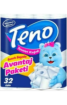 Teno Yeni Tuvalet Kağıdı 32'Li Tuvalet Kağıdı