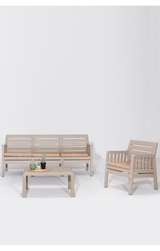 Lara / 3 1 S Bahçe Takımı Balkon - Bahçe - Teras Mobilyası / Cappucino Kahverengi Lara / 3 1 S Bahçe Takımı Balkon - Bahçe - Teras Mobilyası / Cappucino Kahverengi