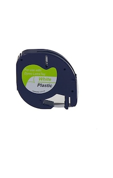 Dymo Letratag Muadil Etiket Plastik Beyaz 4m X 12mm - 59422 Laminasyonlu Dymo Letratag Muadil Etiket Plastik Beyaz 4m X 12mm - 59422 Laminasyonlu