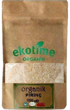 Ekotime Organik Pirinç 1 KG