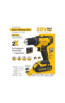 Sgs Plus SGS5249 Plastik Kutulu 20 Volt / 1.5 A Akülü Darbesiz Matkap Sgs Plus SGS5249 Plastik Kutulu 20 Volt / 1.5 A Akülü Darbesiz Matkap
