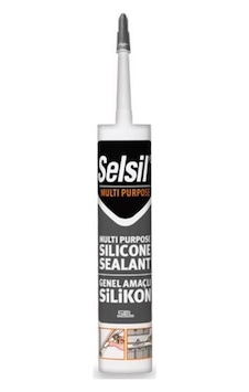 Selsil Genel Amaçlı Silikon 280 G Beyaz Selsil Genel Amaçlı Silikon 280 G Beyaz