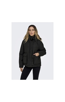 Only Kapüşonlu Siyah Kadın Mont Onlsally Raın Short Puffer Otw Only Kapüşonlu Siyah Kadın Mont Onlsally Raın Short Puffer Otw