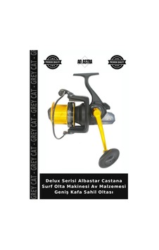 Delux Serisi Albastar Castana Surf Olta Makinesi Av Malzemesi Geniş Kafa Sahil Oltası 6500 Delux Serisi Albastar Castana Surf Olta Makinesi Av Malzemesi Geniş Kafa Sahil Oltası 6500