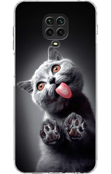 Xiaomi Redmi Note 9s İle Uyumlu Kedi 2 Kamera Korumalı Şeffaf Kılıf Şeffaf Xiaomi Redmi Note 9s İle Uyumlu Kedi 2 Kamera Korumalı Şeffaf Kılıf Şeffaf