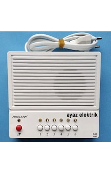 Akelsan 6 Lı Diafon Konuşma Merkezi Çaycı-Odacı-Kapıcı Diyafon Akelsan 6 Lı Diafon Konuşma Merkezi Çaycı-Odacı-Kapıcı Diyafon