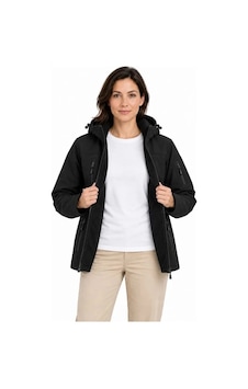 Butik İstanbul Su Geçirmez Softshell İçi Polar Astarlı Çıkarılabilir Kapüşonlu 4 Cepli Mont Ceket - Siyah Butik İstanbul Su Geçirmez Softshell İçi Polar Astarlı Çıkarılabilir Kapüşonlu 4 Cepli Mont Ceket - Siyah