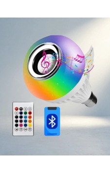 Müzik Çalarlı Akıllı Led Ampul E27 Uyumlu 12w Diğer Müzik Çalarlı Akıllı Led Ampul E27 Uyumlu 12w Diğer