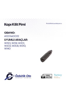 Mercedes Benz Kapı Kilit Çubuğu Pimi Mercedes Benz Kapı Kilit Çubuğu Pimi