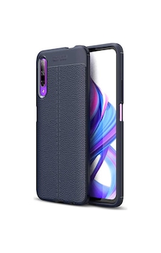 Adige Huawei P Smart Pro 2019 Kılıf Niss Deri Görünümlü Silikon Adige Huawei P Smart Pro 2019 Kılıf Niss Deri Görünümlü Silikon