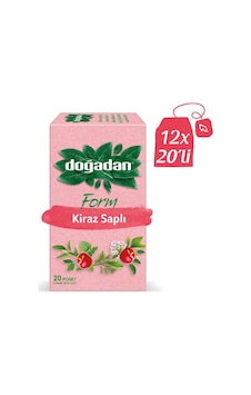 Doğadan Form Çay Kiraz Saplı 12 x 20'li Doğadan Form Çay Kiraz Saplı 12 x 20'li