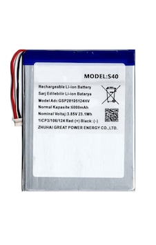 Casper Via S40 L40 Tablet Batarya - Pil