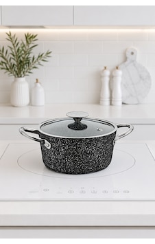 Cocinero 3316 Antrasit 24 Cm Granit Derin Tek Tencere Cocinero 3316 Antrasit 24 Cm Granit Derin Tek Tencere