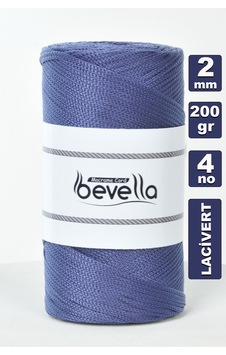 2 Mm - 200 Gr Polyester Lacivert Makrome Ipi Polyester Makrome Ip Supla Ip Ve Çanta Ipliği 2 Mm - 200 Gr Polyester Lacivert Makrome Ipi Polyester Makrome Ip Supla Ip Ve Çanta Ipliği