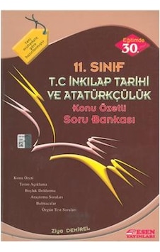 11.Sınıf T.C.Inkilap Tarihi Ve Atatürkçülük Konu Özetli Soru Ban. 11.Sınıf T.C.Inkilap Tarihi Ve Atatürkçülük Konu Özetli Soru Ban.