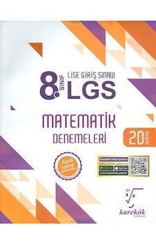 8.Sınıf LGS Matematik Denemeleri- Karekök Eğitim Yayın 8.Sınıf LGS Matematik Denemeleri- Karekök Eğitim Yayın