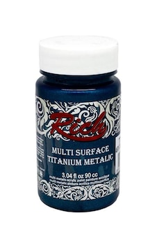 Rich Multi Titanium Metalik Renkler Akrilik Boya 90 CC Turkuaz Rich Multi Titanium Metalik Renkler Akrilik Boya 90 CC Turkuaz