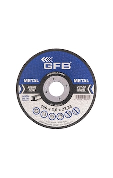 Gfb Metal Kesici Taş 180x3,0x22,23 - 5 Adet - Gfb2356 Gfb Metal Kesici Taş 180x3,0x22,23 - 5 Adet - Gfb2356
