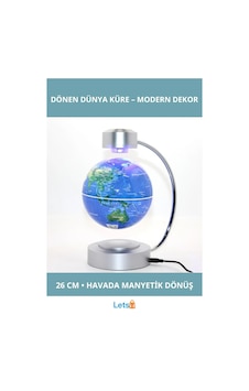 Mıknatıslı Dönme Özellikli Dünya Küre 26 Cm Dekoratif Öğesi Diğer Mıknatıslı Dönme Özellikli Dünya Küre 26 Cm Dekoratif Öğesi Diğer