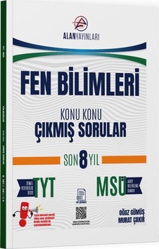 Tyt Msü Fen Bilimleri Konu Konu Çıkmış Sorular Son 8 Yıl Alan Yayınları Tyt Msü Fen Bilimleri Konu Konu Çıkmış Sorular Son 8 Yıl Alan Yayınları