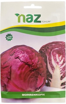Naz Tohum Kırmızı Lahana Tohumu 10 Gr Naz Tohum Kırmızı Lahana Tohumu 10 Gr