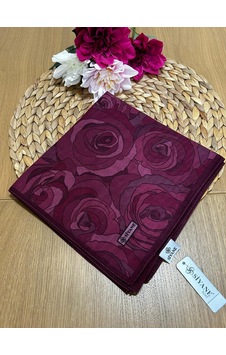 Siyane Scarf Gül Desen Eşarp 03 Çok Renkli Siyane Scarf Gül Desen Eşarp 03 Çok Renkli