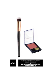 Max Factor Flawless Perfection Blush 223 Natural Glow + Nascita Pro Best Seller Make Up Brush 136 Kapatıcı Fırçası Max Factor Flawless Perfection Blush 223 Natural Glow + Nascita Pro Best Seller Make Up Brush 136 Kapatıcı Fırçası
