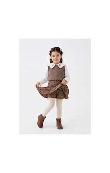Ministok Little Squirrel Kız ^lü Takım Şort Etek Gömlek Süveter Kahverengi Ministok Little Squirrel Kız ^lü Takım Şort Etek Gömlek Süveter Kahverengi