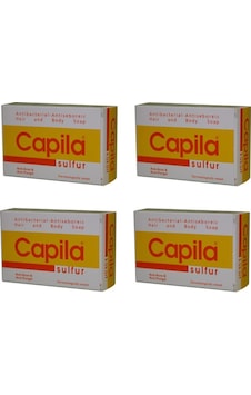 Capila Kükürtlü Sivilce ve Akneye Karşı Sabun 4 x 90 G Capila Kükürtlü Sivilce ve Akneye Karşı Sabun 4 x 90 G