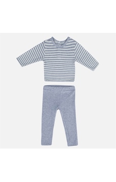 Miespiga Çizgili Bebek Pijama Takımı (494039007)