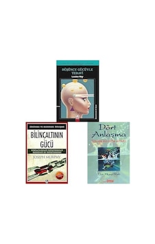 Dusunce Gucuyle Tadavı + Bılıncaltının Gucu + Dort Anlasma 3 Set Dusunce Gucuyle Tadavı + Bılıncaltının Gucu + Dort Anlasma 3 Set