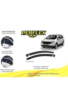 Perplex Cam Rüzgarlığı Mugen Dacıa Dokker Dynamıc 2012 2 Ad N11.12605
