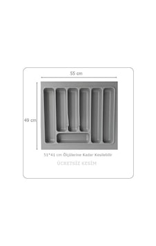 Lıder Çekmece İçi Kaşıklık, 55x49 99930 Genel Lıder Çekmece İçi Kaşıklık, 55x49 99930 Genel