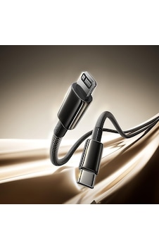 Tungsten Gold Air 30w Type-c To Lightning İp Hızlı Şarj Ve Veri Aktarım Kablosu, Pd Destekli Örgülü Kopmaz Yapı, İphone Ve İpad Uyumlu, 2 Metre, Cluster Siyah Tungsten Gold Air 30w Type-c To Lightning İp Hızlı Şarj Ve Veri Aktarım Kablosu, Pd Destekli Örgülü Kopmaz Yapı, İphone Ve İpad Uyumlu, 2 Metre, Cluster Siyah
