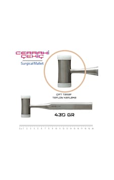 Leobone Surgical Mallet Hammer & Cerrahi Çekiç 430 G