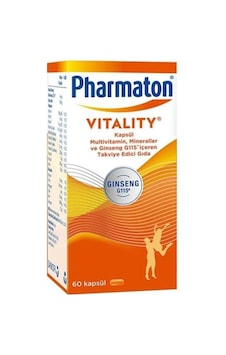 Pharmaton Vitality 60 Kapsül Pharmaton Vitality 60 Kapsül