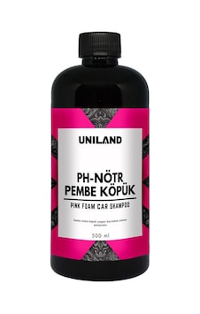 Pembe Köpüklü Ph-nötr Oto Şampuanı 500 Ml Pembe Köpüklü Ph-nötr Oto Şampuanı 500 Ml